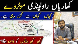 Sialkot Kharian Rawalpindi Motorway Route Map  Business Opportunities amp Location [upl. by Daugherty]