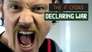 I Am Declaring War on STRESS Denholm The IT Crowd  Series 1 Episode 2 [upl. by Phaidra]