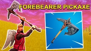 New Forebearer Pickaxe Gameplay  Fortnite Battle Royale [upl. by Alaet]