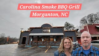 Carolina Smoke BBQ Grill  Morganton NC [upl. by Clorinda]