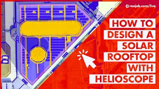 Helioscope Tutorial On How To Design A Professional Solar Rooftop  Try Our Online Training Course [upl. by Ingram877]