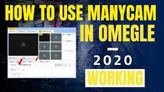 How To Set Up Manycam In Omegle 2019 Working [upl. by Thora445]