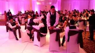 The Groomsmen Surprise New Bride with an Epic Dance Set [upl. by Afrika]