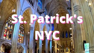 Saint Patricks Cathedral NYC Walking Virtual Tour [upl. by Kcirad562]