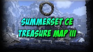 ESO Elder Scrolls Online Summerset CE Treasure Map III3 Location [upl. by Atinit5]