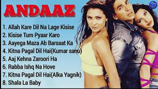 Andaaz Movie All Songs  Juckbox  Akshay Kumar Priyanka Chopra amp Lara Dutta  Full Audio Songs [upl. by Rosane]