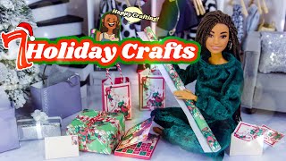 DIY  How to Make 7 Holiday Crafts [upl. by Einahteb]