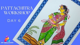 Pattachitra Workshop Day 6 [upl. by Einre]