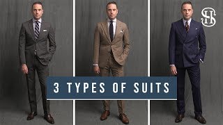 3 Different Types Of Suits  Off The Rack Made To Measure Bespoke [upl. by Anoi912]