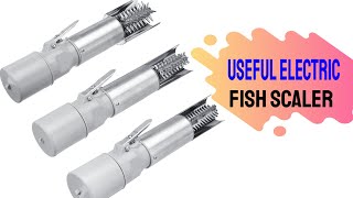 Electric Fish Scaler Machine  Review Video 2021 [upl. by Elletsirhc547]