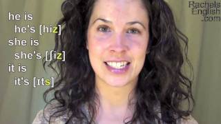 How to Pronounce Contractions American English Pronunciation [upl. by Tiffanie447]