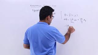 Kinematics of Fluid Flow  Equipotential Line [upl. by Iraam]