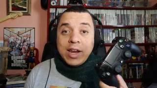 RESOLVIDO  CONTROLE PS4 NÃO CARREGA  VLOG [upl. by Ellenij]