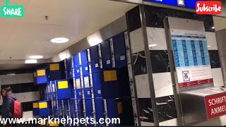 Luggage amp Bag Lockers At Zurich Main Train Station [upl. by Fiske613]