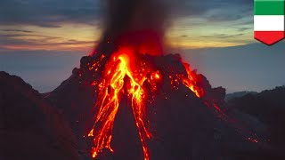 Volcano eruption Scientists find magma source of deadly Italian supervolcano  TomoNews [upl. by Nwahshar]