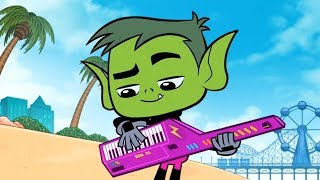 Teen Titans Go Beast Boy  Catchin Villains [upl. by Ahseel749]