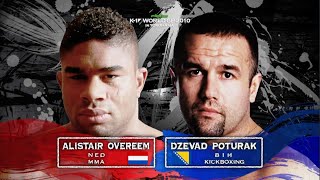 Alistair Overeem v Dzevad Poturak [upl. by Feltie]