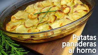 PATATAS PANADERAS AL HORNO [upl. by Daeriam]