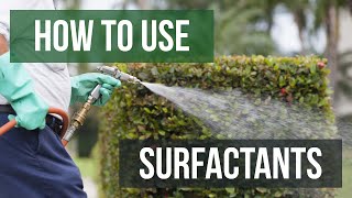 How to Use Surfactants for Pest Control [upl. by Ikram542]