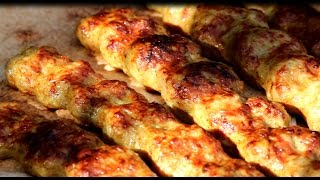 Chicken kabob Koobideh Recipe How to make kabab koobideh  Persian BBQ [upl. by Enneirdna]