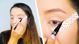 8 Easy Eyeliner Tutorials For Beginners [upl. by Einolem]