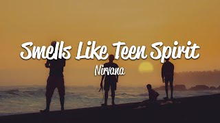 Nirvana  Smells Like Teen Spirit Lyrics [upl. by Adnal]