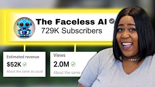 How I Created A Faceless YouTube Channel ONLY Using AI in 15 Minutes [upl. by Admana]