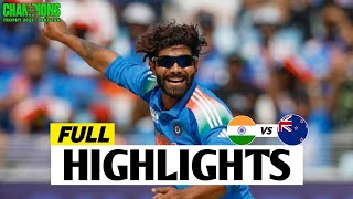 India vs New Zealand ICC Champions Trophy 2025 Match Highlights  IND Vs NZ Highlights [upl. by Ardnak886]