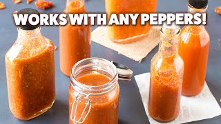 Louisiana Style Hot Sauce  How to Make Your Own [upl. by Notgnilra]