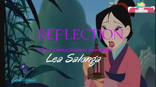 Lea Salonga REFLECTION Lyrics Mulan Disney princess Soundtrack [upl. by Assilram]