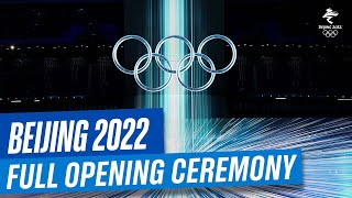 Beijing2022 Opening Ceremony  Full Replay [upl. by Anreval269]