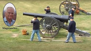 Firing the 30pounder rifled Parrott cannon Fort Pulaski GA [upl. by Mandi]