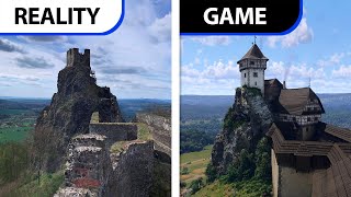 Kingdom Come Deliverance II VS Reality  Graphics Comparison  Analista De Bits [upl. by Eneleh]