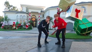 WE BROKE INTO THE TEAM 10 HOUSE JAKE PAUL CAUGHT US [upl. by Valenza]