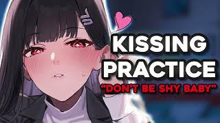 Girlfriend Teaches You How To Kiss Roleplay ASMR [upl. by Eiresed]