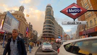 MADRID GRAN VIA — Spain España Walking Tour【4K】🇪🇸 [upl. by Almeria]