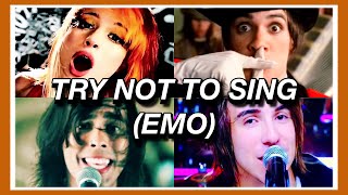 Try Not To Sing Along EMO Edition  Part 1 🖤 [upl. by Gregory]