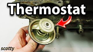 How to Replace a Bad Thermostat in Your Car [upl. by Dibru]