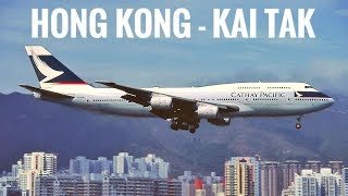 HONG KONG KAI TAK  The quotHeart Attack Approachquot [upl. by Annavaig512]