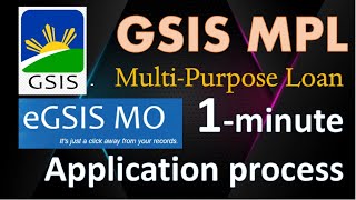 GSIS MultiPurpose Loan Pinakamabilis na Application Process [upl. by Alyakam]