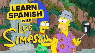 Learn Spanish with TV Shows The Simpsons [upl. by Schreibe69]