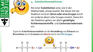 Reaktionstypen in der Organischen Chemie [upl. by Halullat]