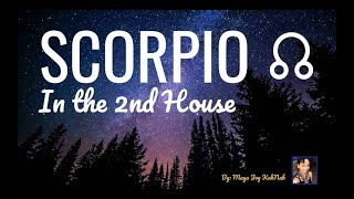 Scorpio North Node in the 2nd House  Libra Rising  Astrology with Maya [upl. by Burner344]