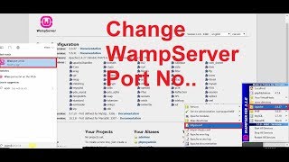 How to change Port Number of WAMP or apache  Unable to connect to Localhost MySQL phpmyadmin [upl. by Ygiaf]