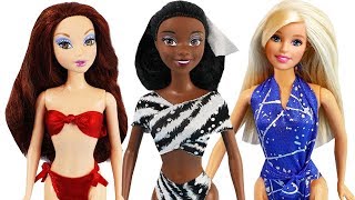 👙 How To Make Barbie doll swimsuit no sew  simplekidscrafts [upl. by Ume]