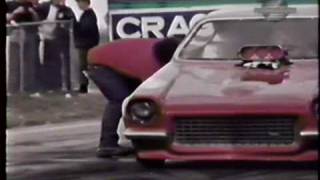 Vintage 1970s Drag Racing  rare footage [upl. by Eadrahc773]