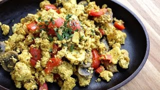 Tofu Scramble  The Buddhist Chef [upl. by Gabriela]