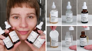 How to use The Ordinary Niacinamide with Retinoids  Full Demonstration on Face [upl. by Wald]