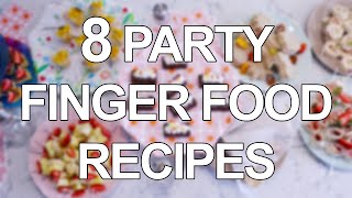 Party finger food recipes [upl. by Artus52]