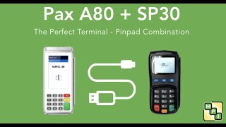 Pax A80  SP30 Pinpad Payment Device [upl. by Nightingale332]